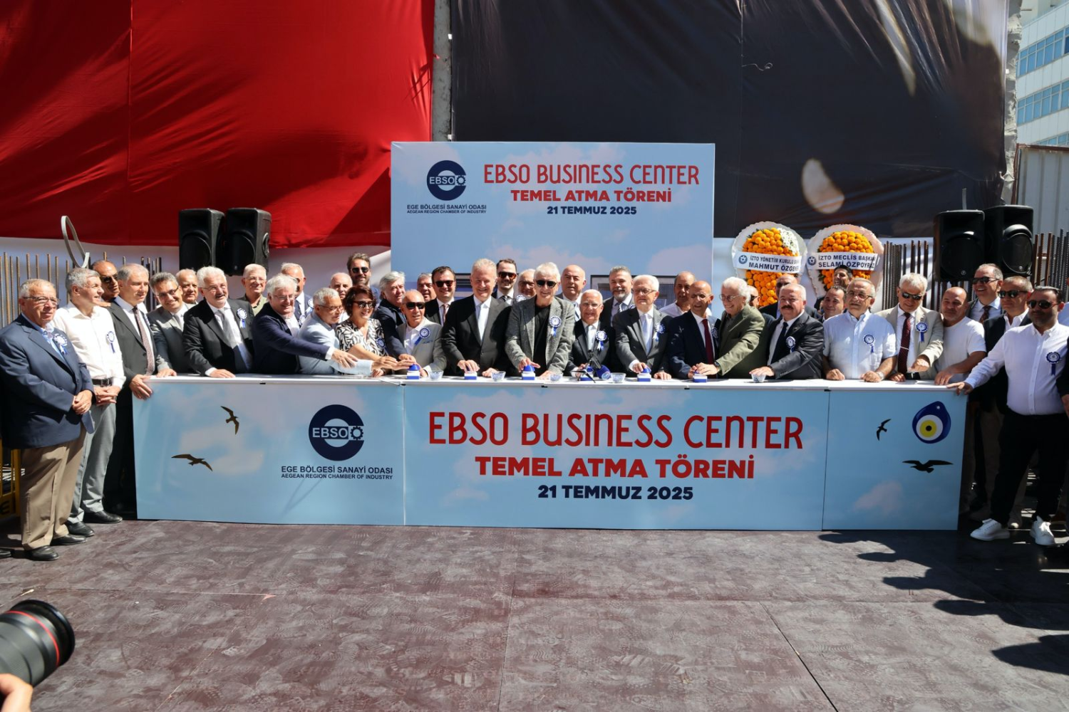 EBSO’nun yeni binasının temeli atıldı